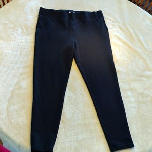 LOFT Black Yoga Pants Sz Large NWOT